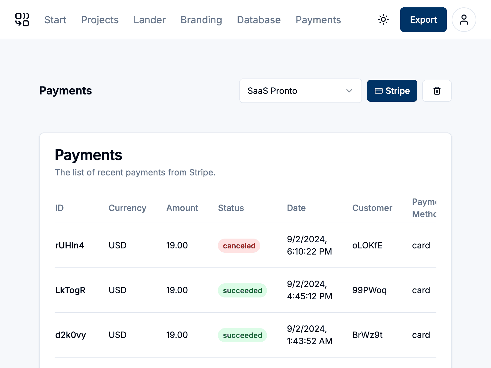 2) Integrate Payments & Webhooks